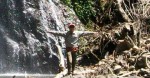 At Cijago Waterfall, West Java